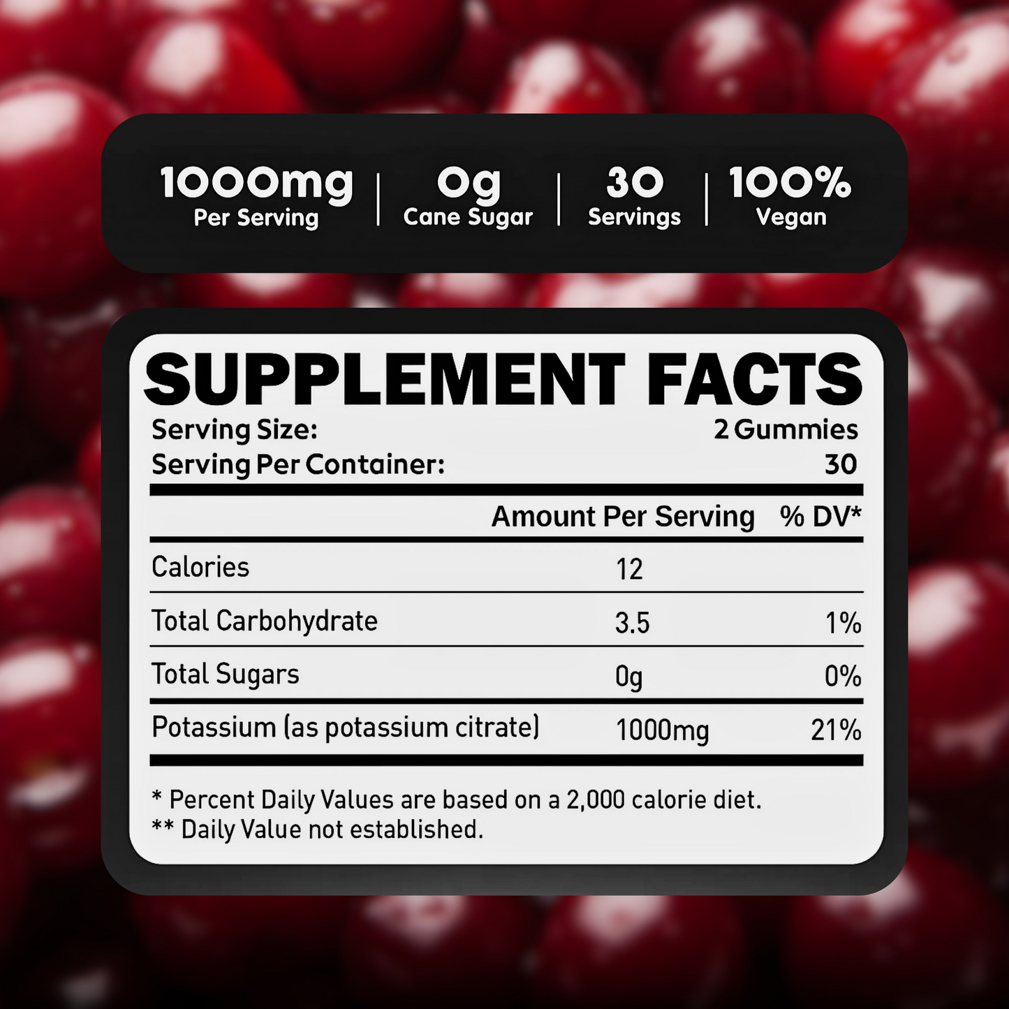 TruMaxxed™ Potassium Gummies
